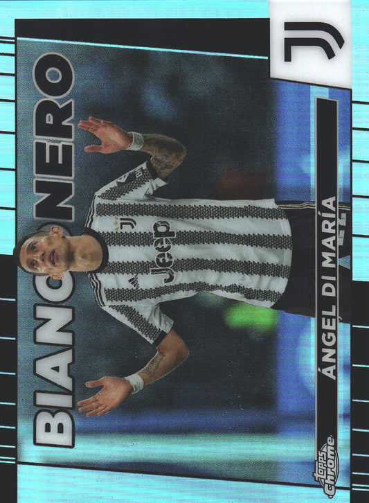 2022 Topps Chrome Juventus Bianconero Angel Di Maria #BI-6 Juventus