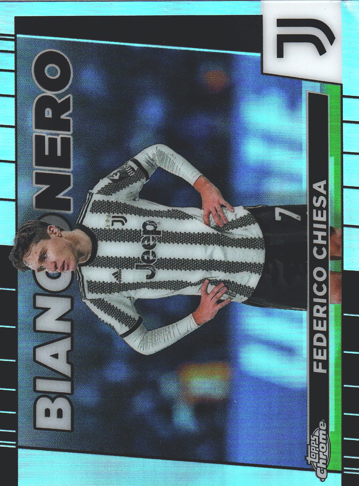 2022 Topps Chrome Juventus Bianconero Federico Chiesa #BI-7 Juventus