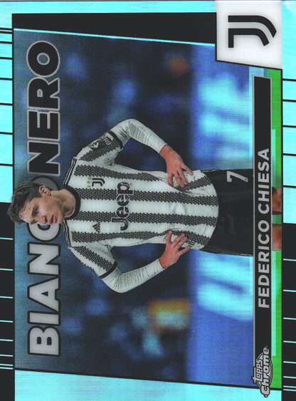 2022 Topps Chrome Juventus Bianconero Federico Chiesa #BI-7 Juventus
