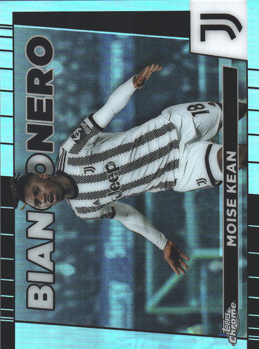 2022 Topps Chrome Juventus Bianconero Moise Kean #BI-9 Juventus