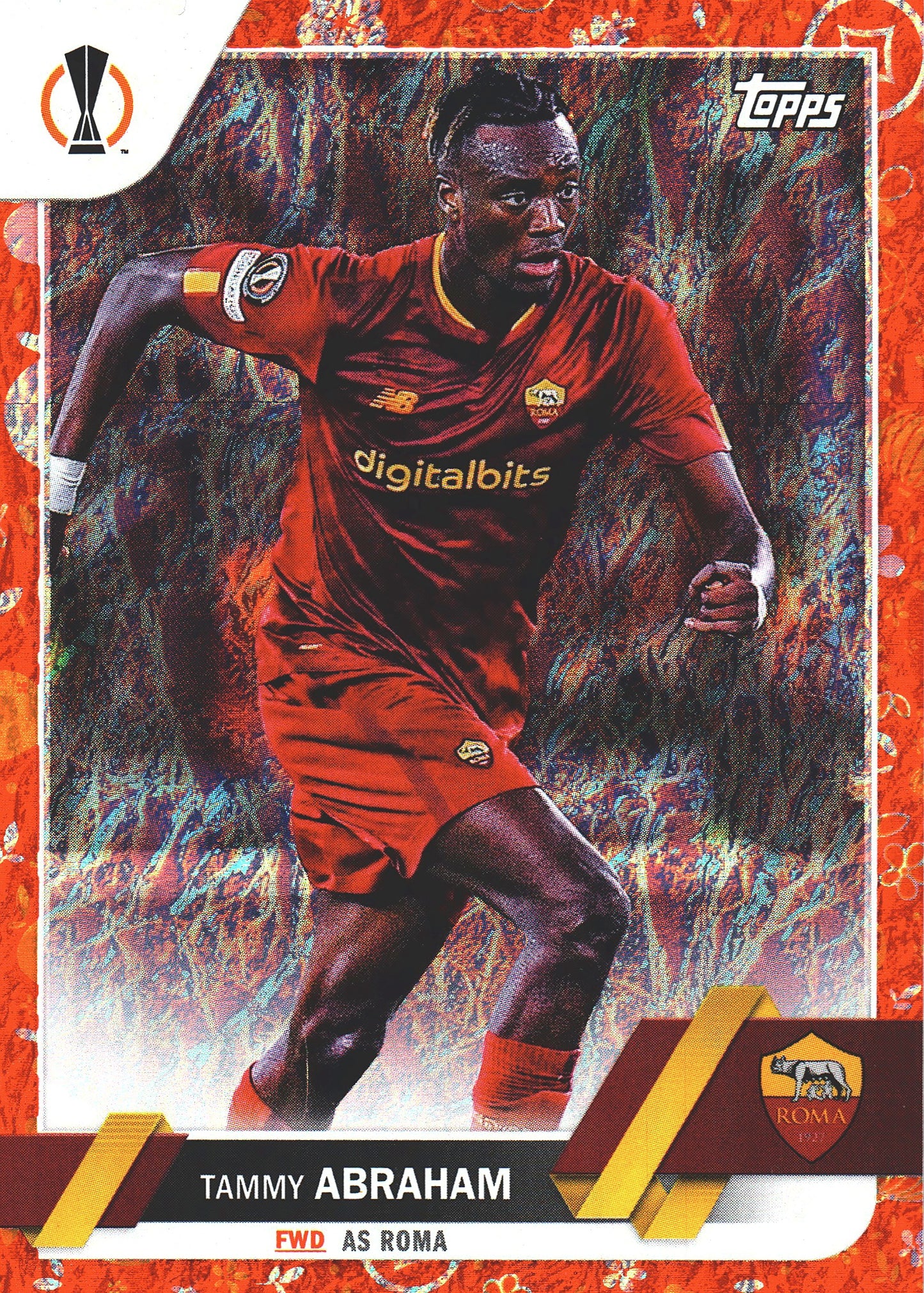 2022 Topps UCC Chinese /150 Tammy Abraham #105 AS Roma