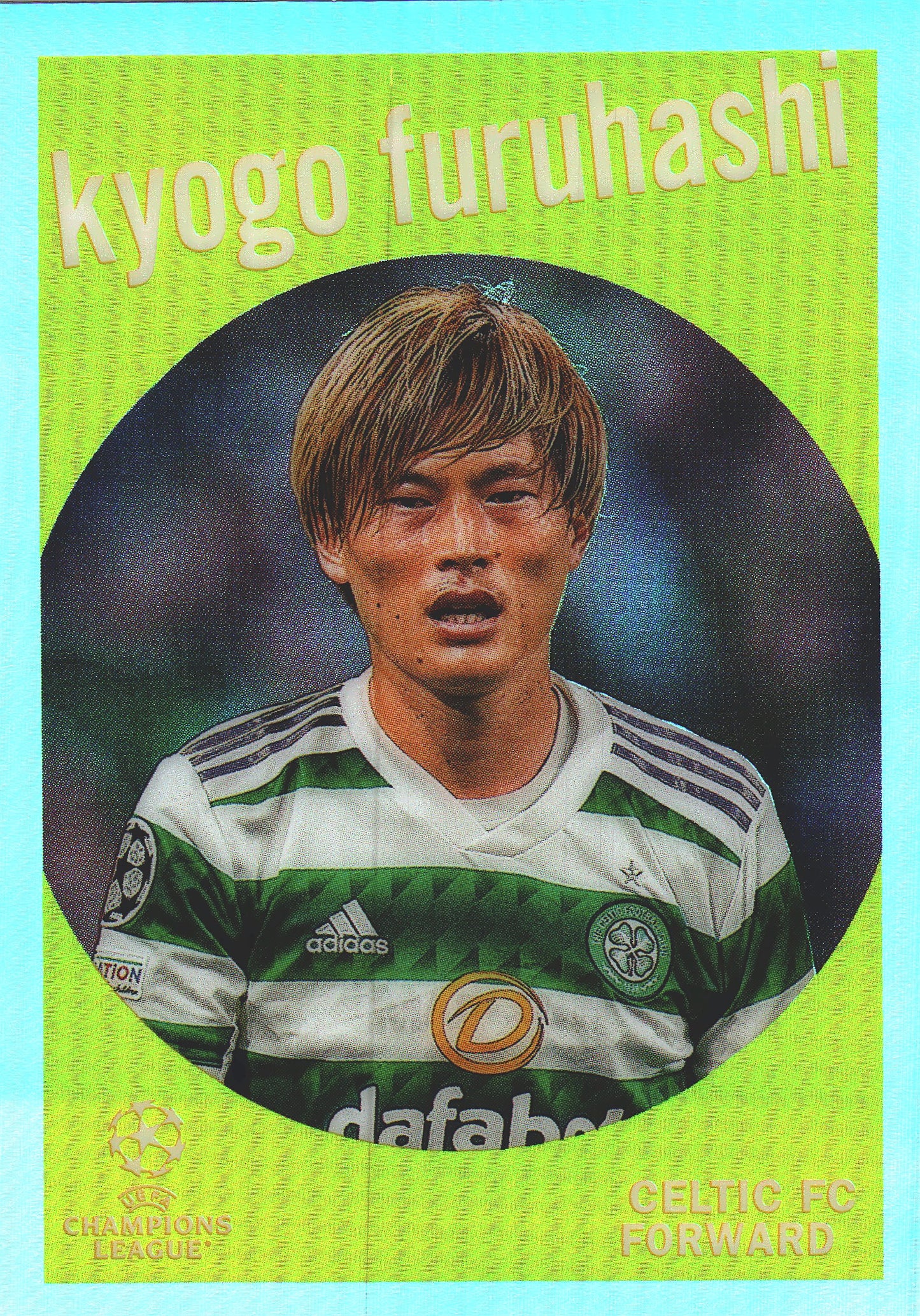 2022 Topps Chrome UCC 1959 Kyogo Furuhashi #59-6 Celtic FC