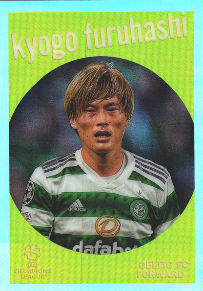 2022 Topps Chrome UCC 1959 Kyogo Furuhashi #59-6 Celtic FC