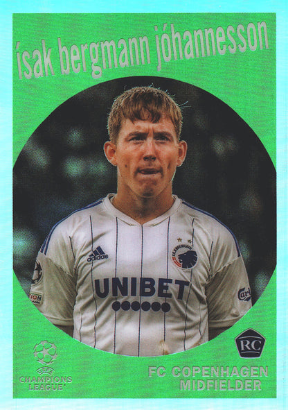 2022 Topps Chrome UCC 1959 Isak Bergmann Johannesson #59-13 FC Copenhagen