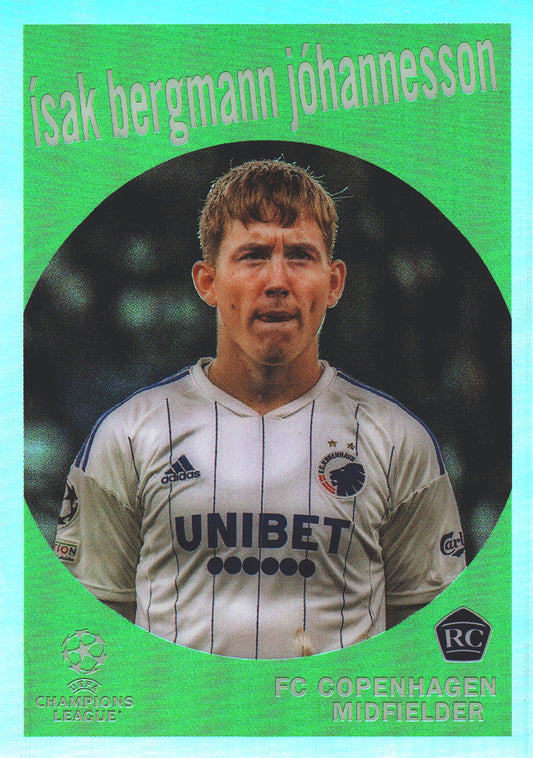 2022 Topps Chrome UCC 1959 Isak Bergmann Johannesson #59-13 FC Copenhagen