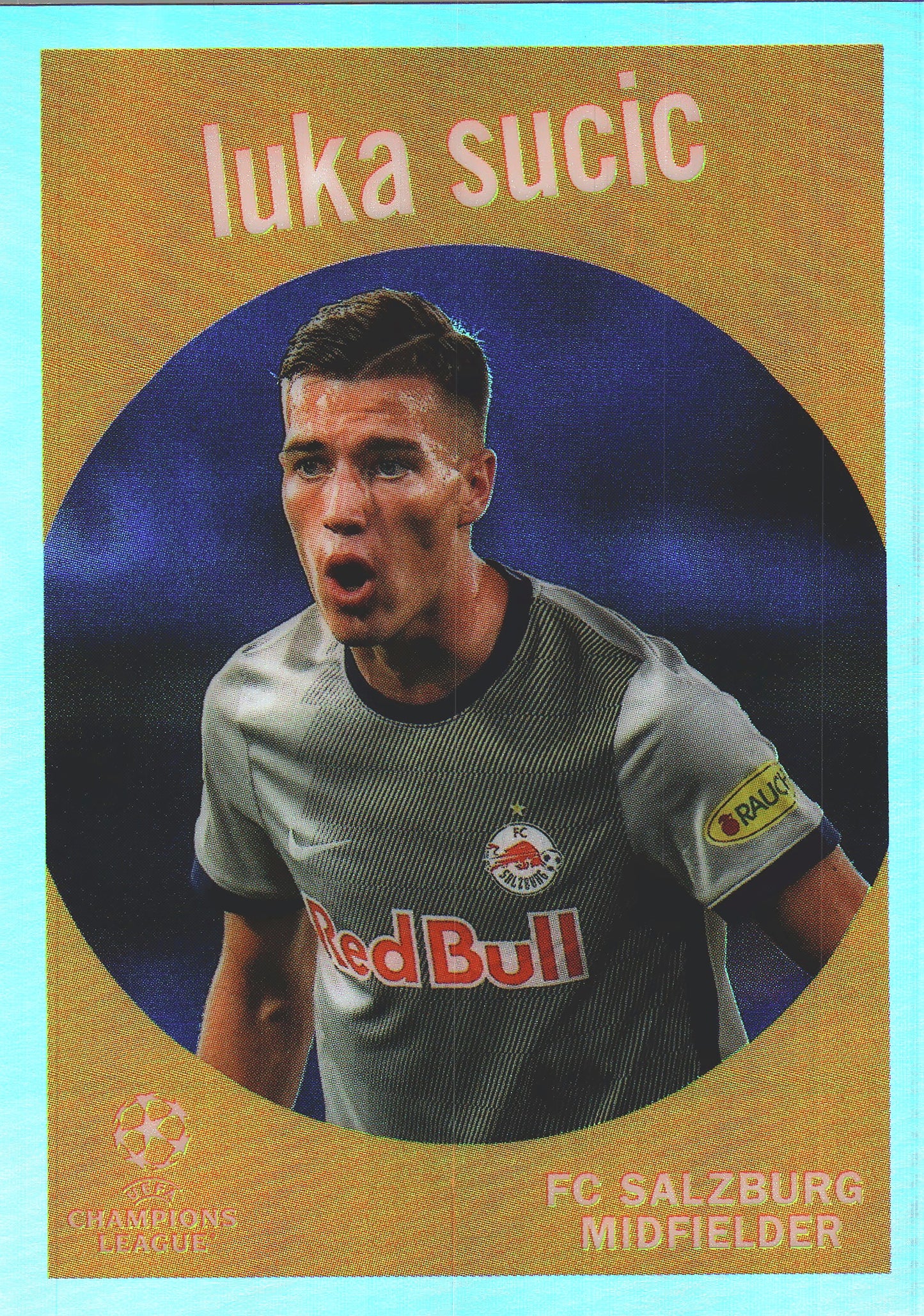 2022 Topps Chrome UCC 1959 Luka Sucic #59-14 FC Salzburg