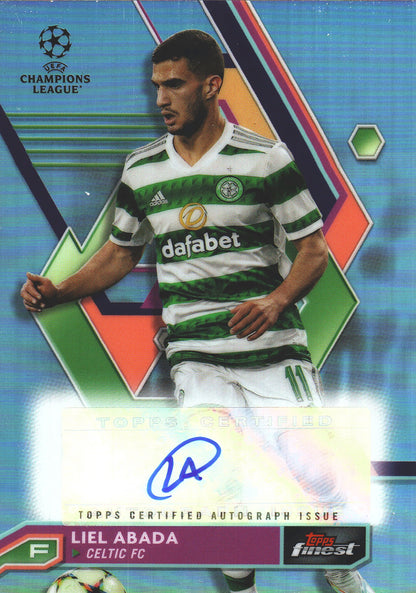 2022 Topps Finest UCC Autograph Liel Abada #A-LA Celtic FC