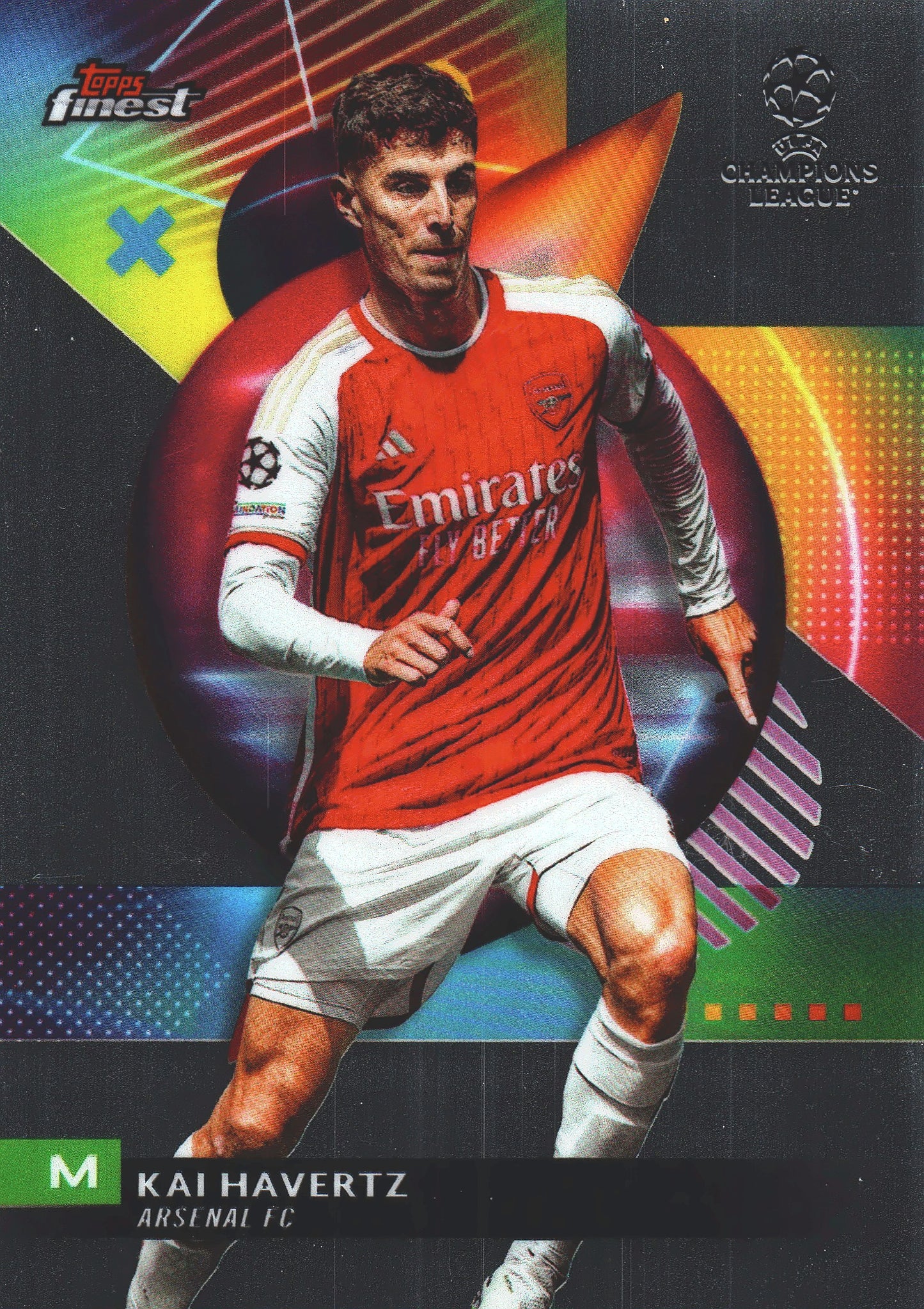 2023 Topps Finest UCC Kai Havertz #52 Arsenal