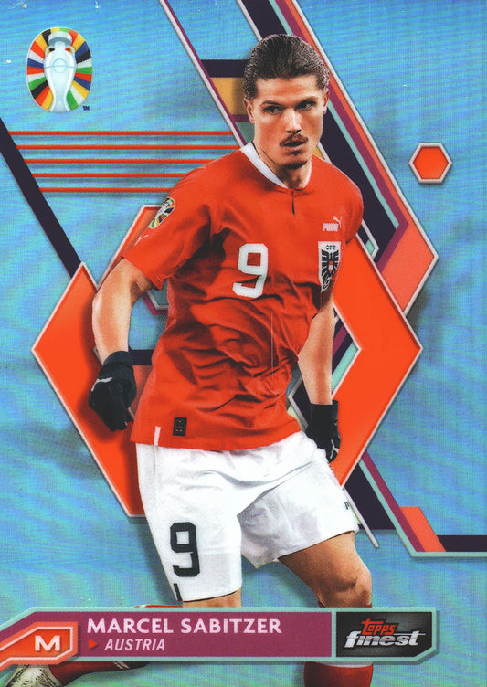 2023 Topps Finest Euro 2024 Marcel Sabitzer #4 Austria
