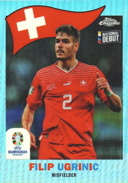 2024 Topps Chrome Euro 2024 1960 Filip Ugrinic #TC-8 Switzerland