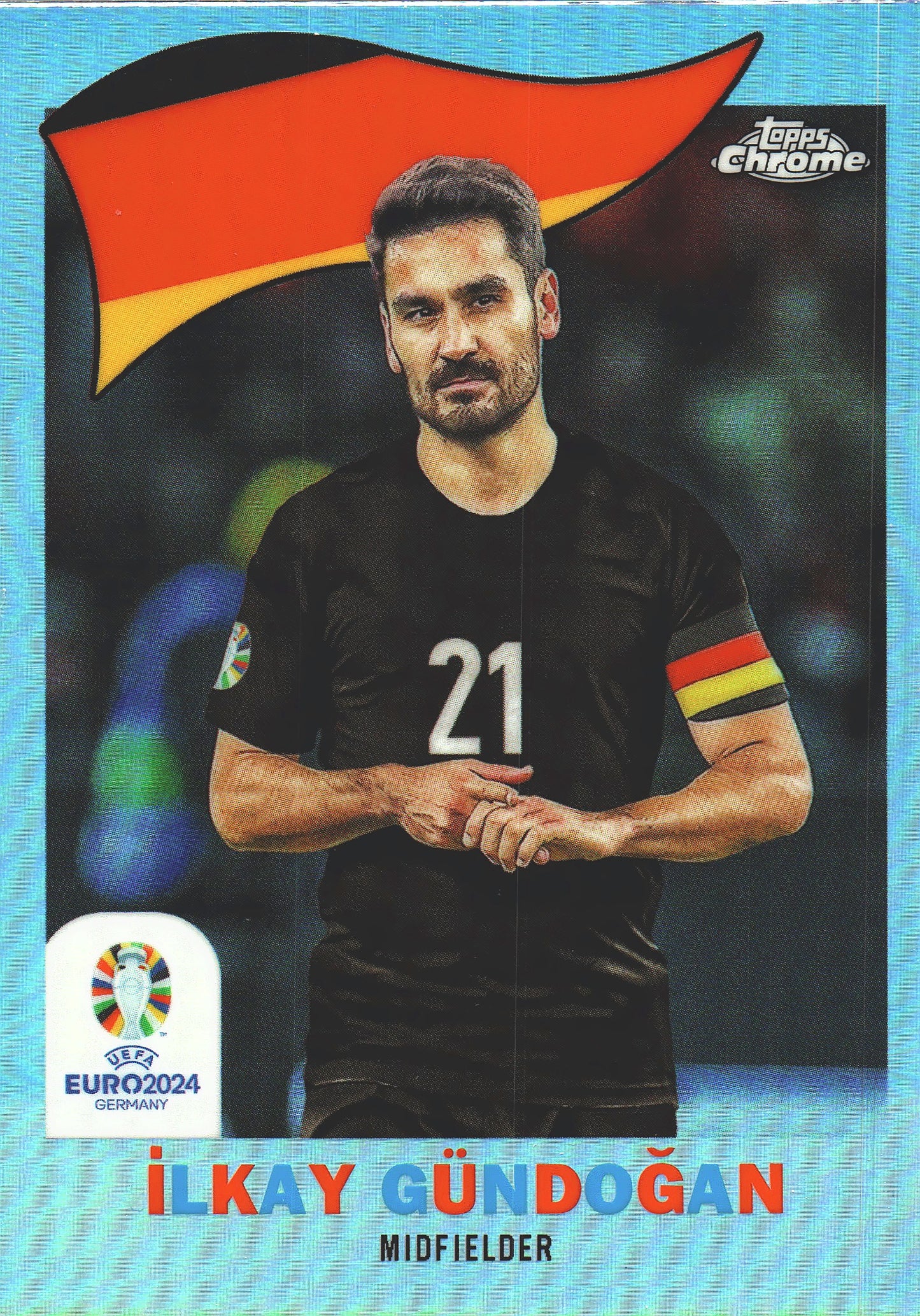 2024 Topps Chrome Euro 2024 1960 İlkay Gündoğan #TC-19 Germany