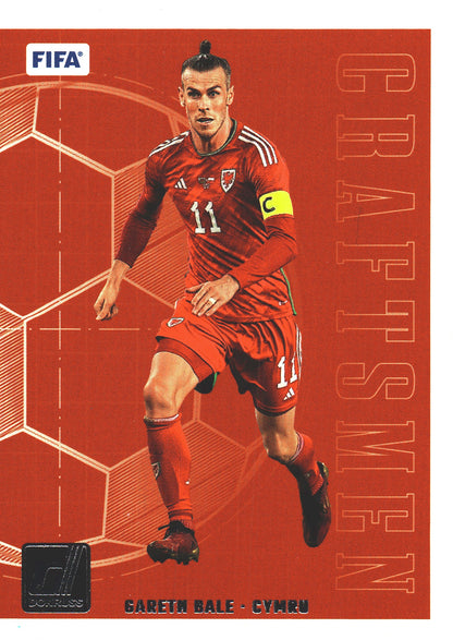 2024 Panini Donruss FIFA Craftsmen Gareth Bale #24 Wales