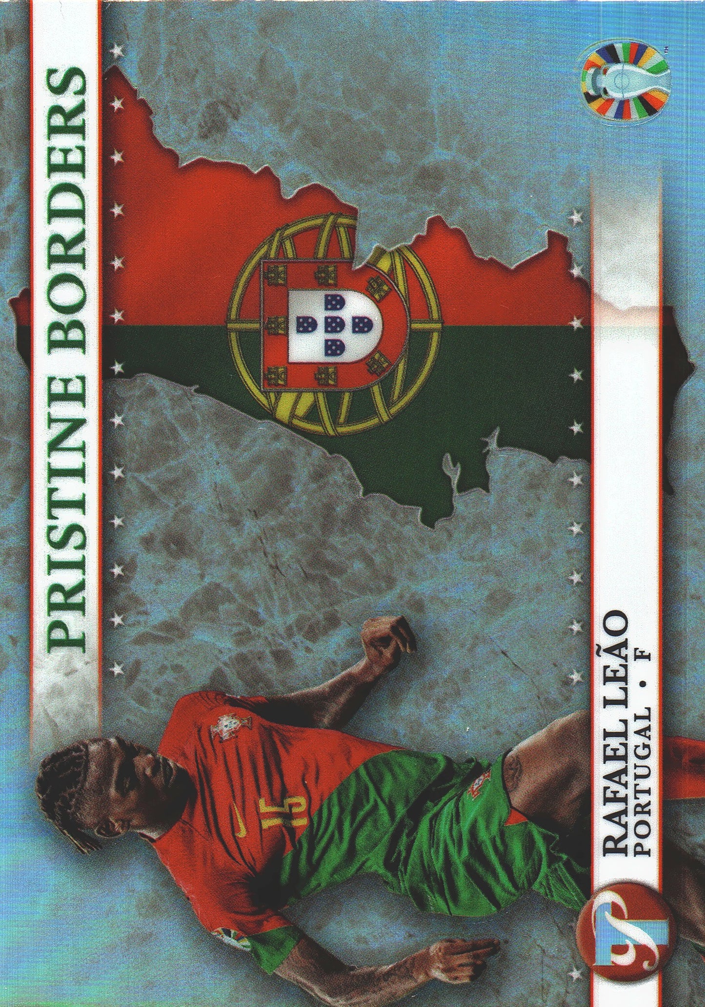2023 Topps Pristine Road To Euro 2024 Pristine Borders Rafael Leao #PB-RL Portugal