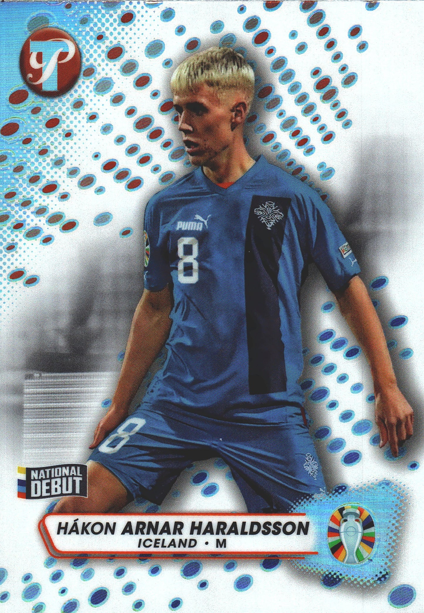 2023 Topps Pristine Euro 2024 Hakon Arnar Haraldsson Refractor RC #98 Iceland