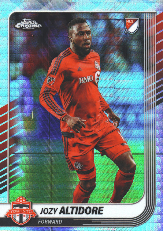 2025 Topps Chrome MLS Prism Jozy Altidore #110 Toronto FC