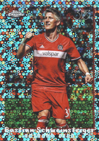 2025 Topps Chrome MLS 1995 Bastian Schweinsteiger #NF-12 Chicago Fire