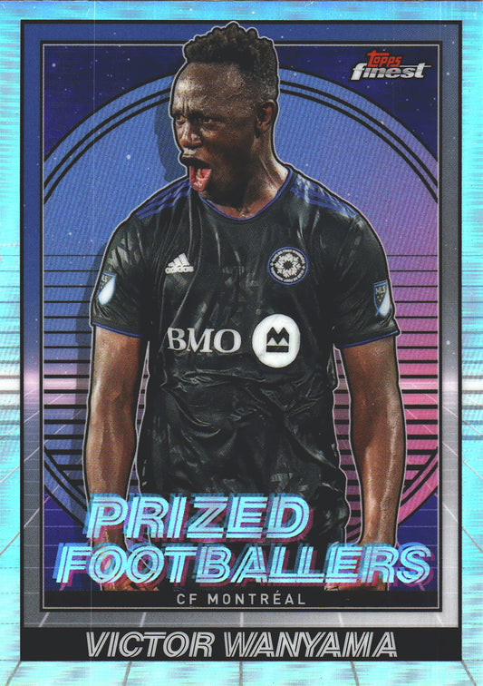 2022 Topps Finest MLS Prized Footballers Victor Wanyama #PF-13 CF Montreal