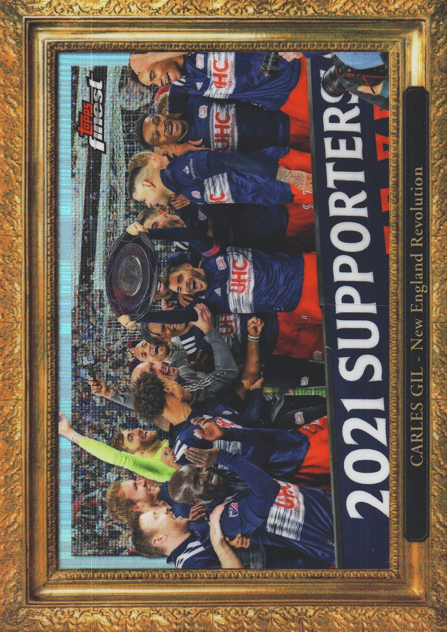 2022 Topps Finest MLS PITCHuresque Carles Gil #P-1 New England Revolution