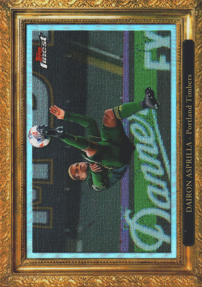 2022 Topps Finest MLS PITCHuresque Dairon Asprilla #P-4 Portland Timbers