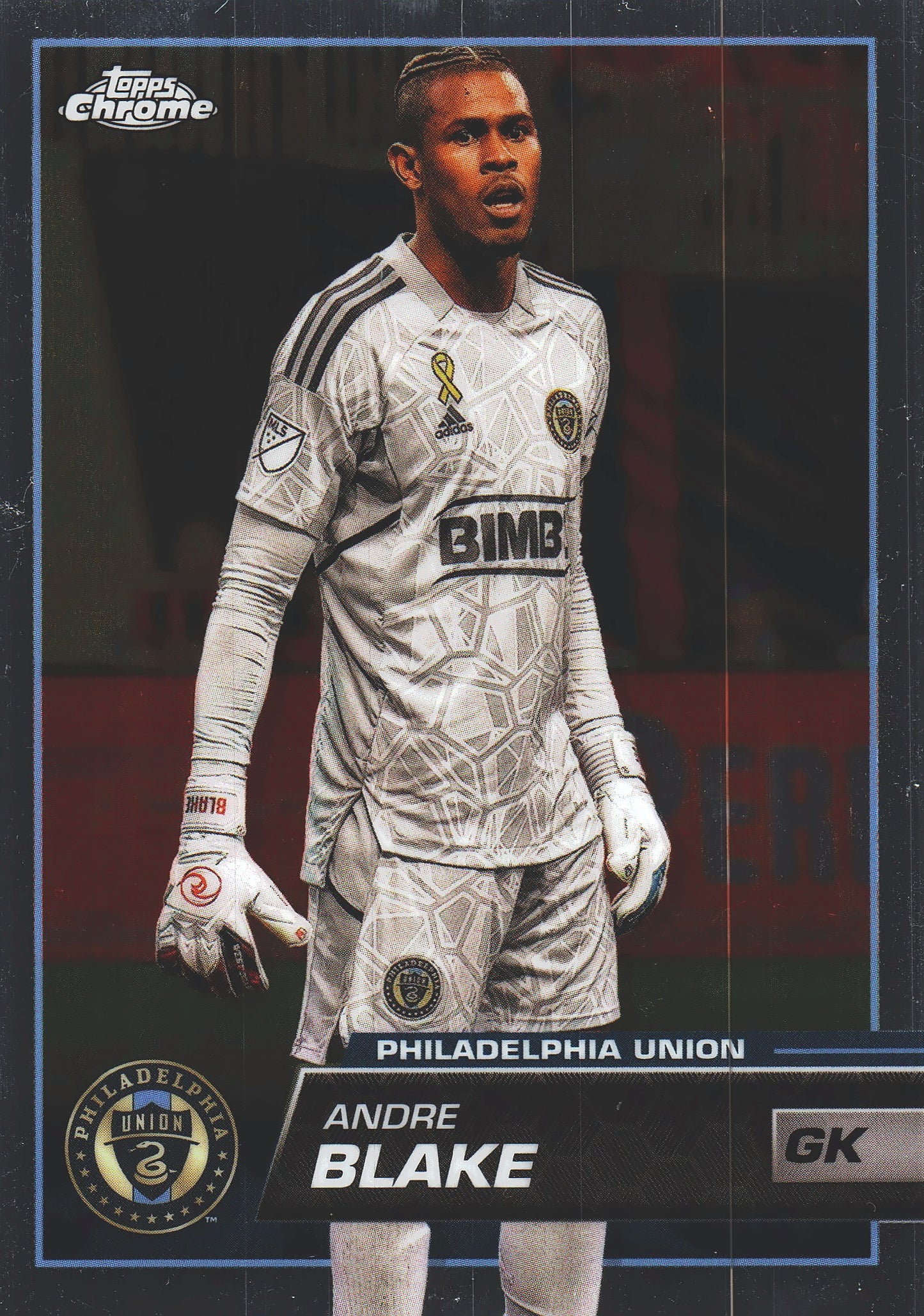 2023 Topps Chrome MLS Andre Blake #11 Philadelphia Union