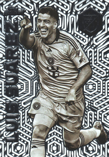 2024 Topps Finest MLS Finest Idols Silver Luis Suarez #FI-9 Inter Miami CF