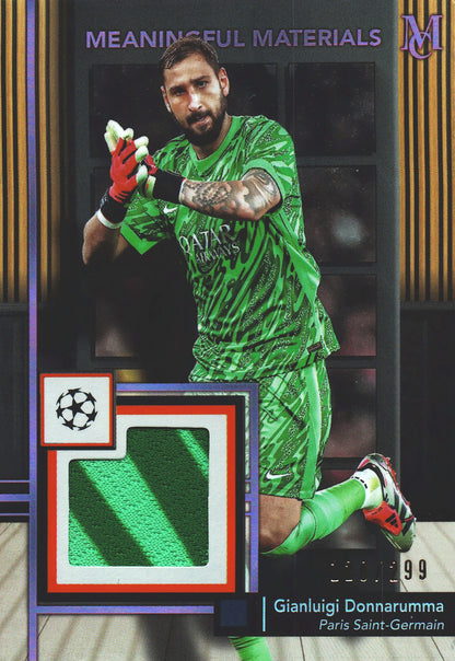 2024 Topps Museum UCC Gianluigi Donnarumma Patch /299 #MMSR-GD Paris SG