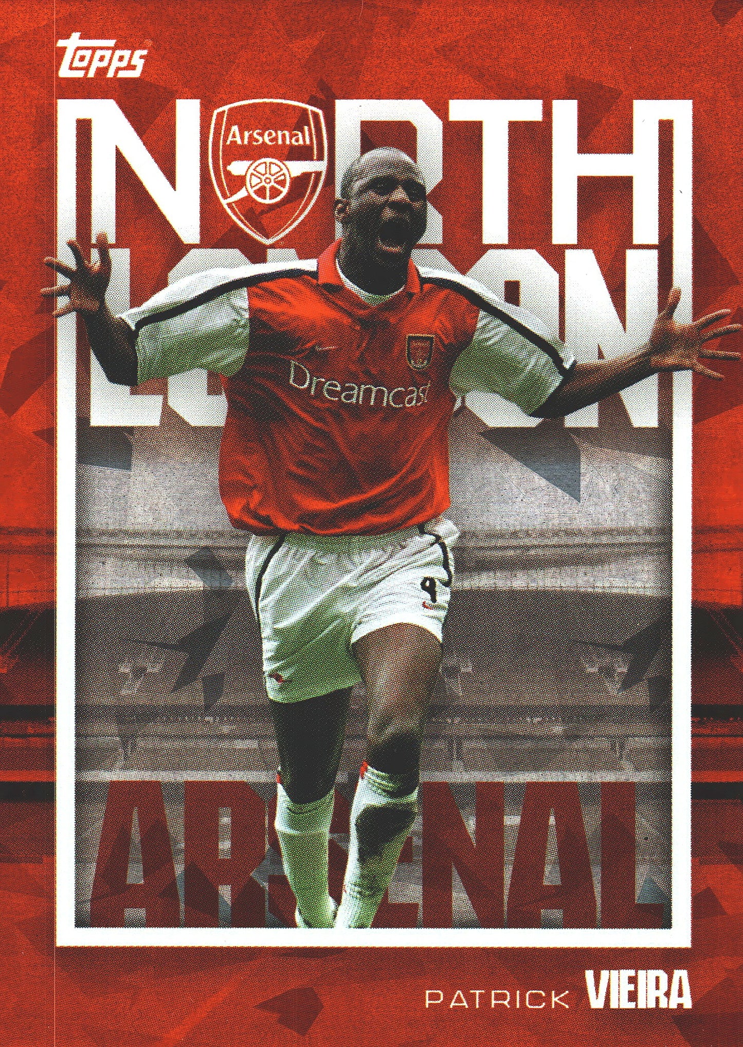 2023 Topps Arsenal Team Set North London Forever Patrick Vieira #31 Arsenal