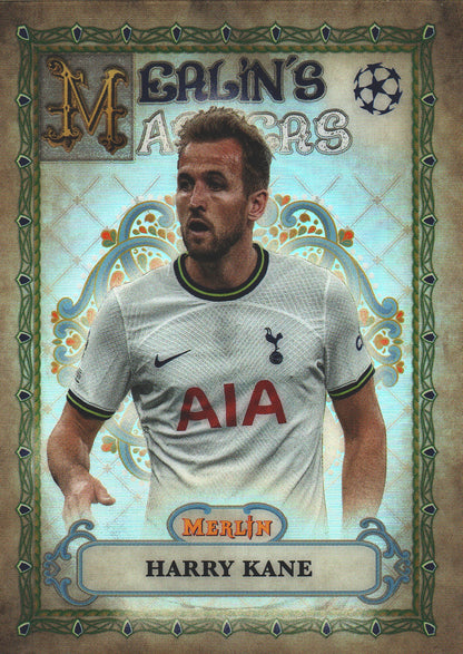 2022 Topps Merlin UCC Merlin's Masters Harry Kane #MM-15 Spurs