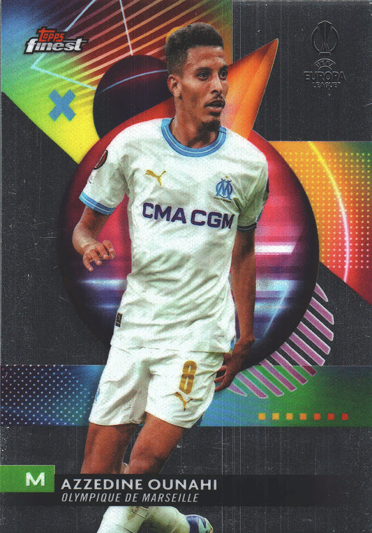2023 Topps Finest Azzedine Ounahi #117 Olympique de Marseille