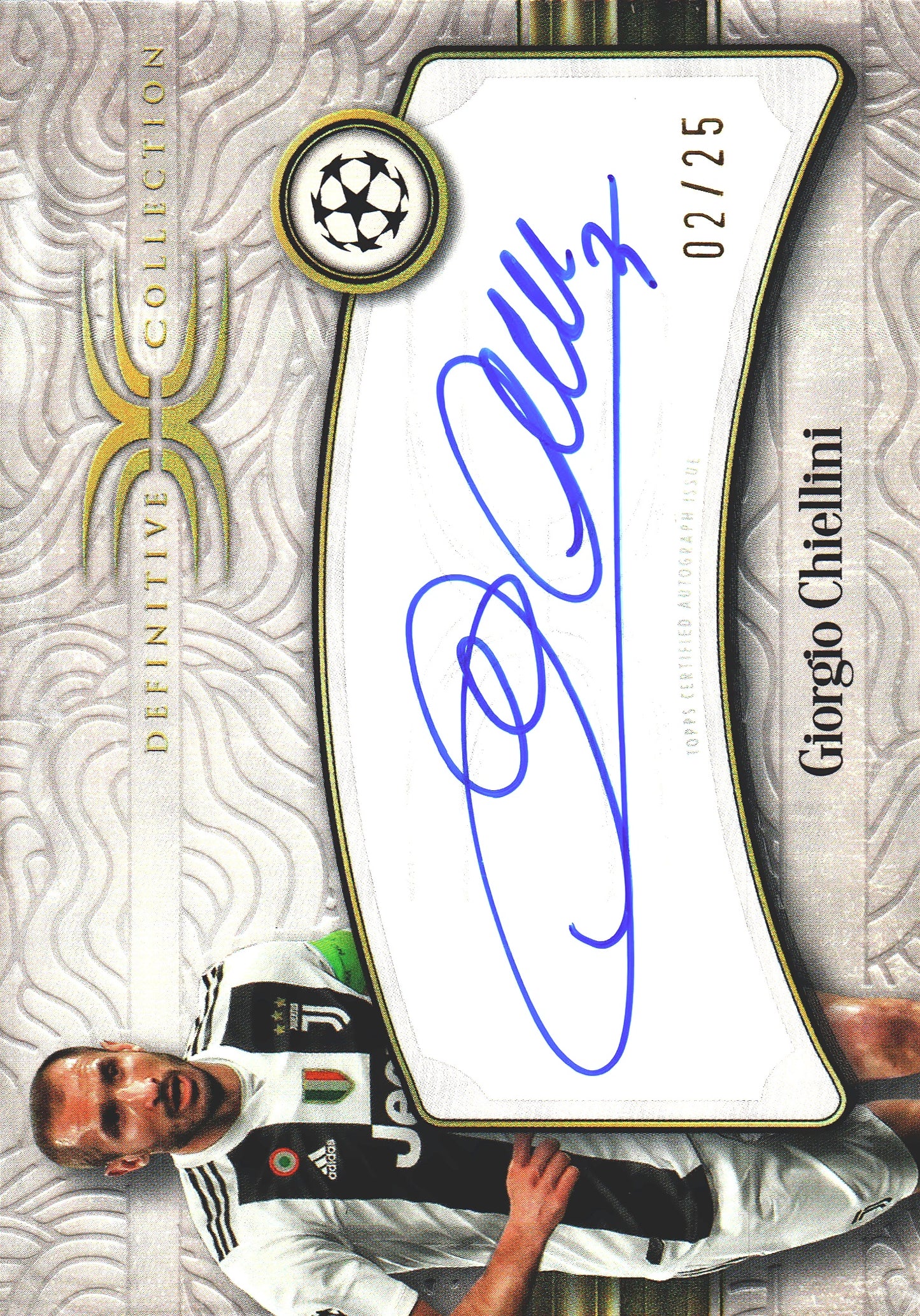 2024 Topps Definitive Giorgio Chiellini #LA-GC Juventus