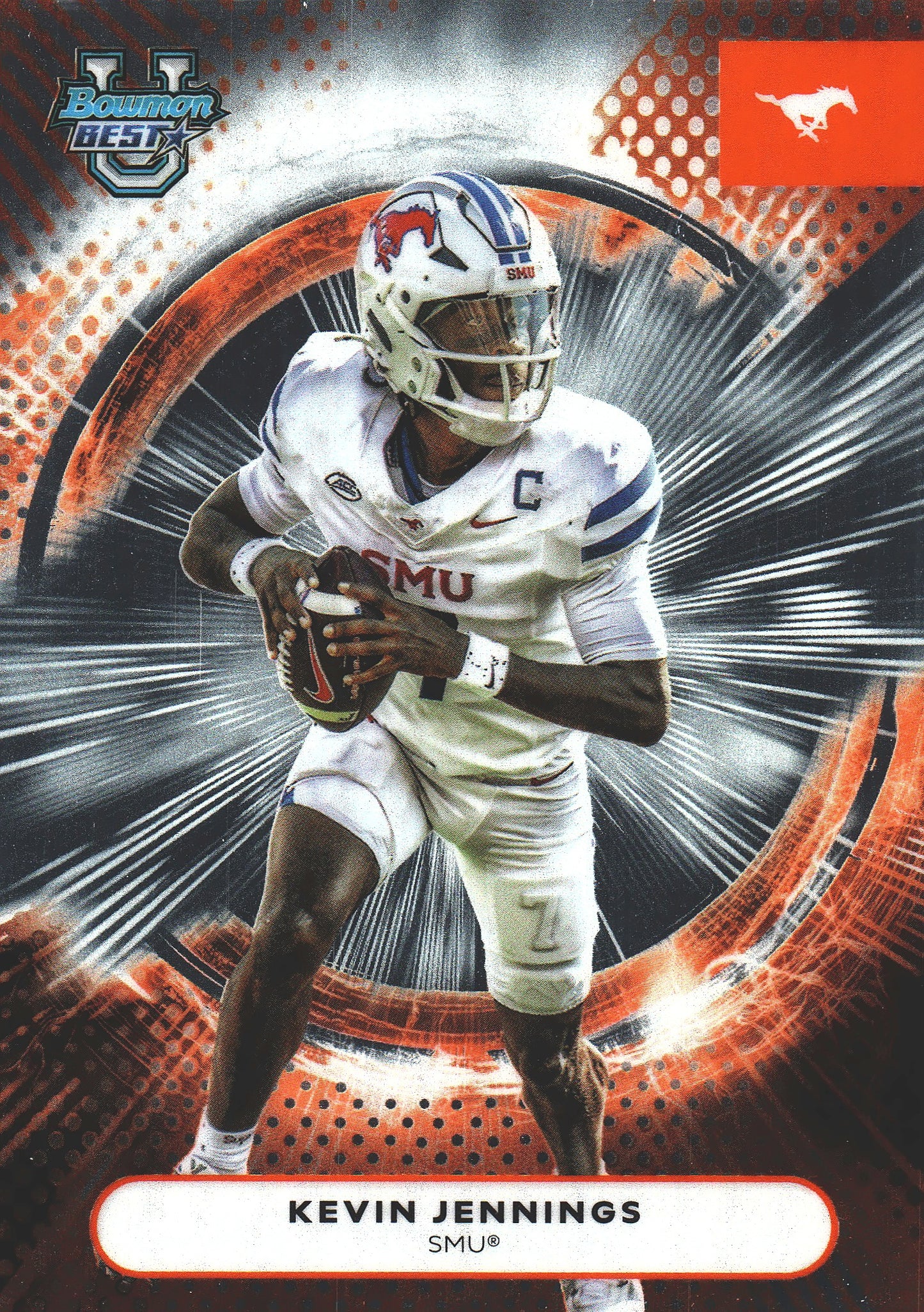 2025 Topps Bowman Best U Kevin Jennings #73 SMU Mustangs