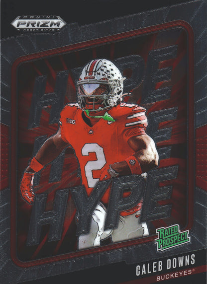 2025 Panini Prizm Draft Picks Hype Caleb Downs #21 Ohio State Buckeyes