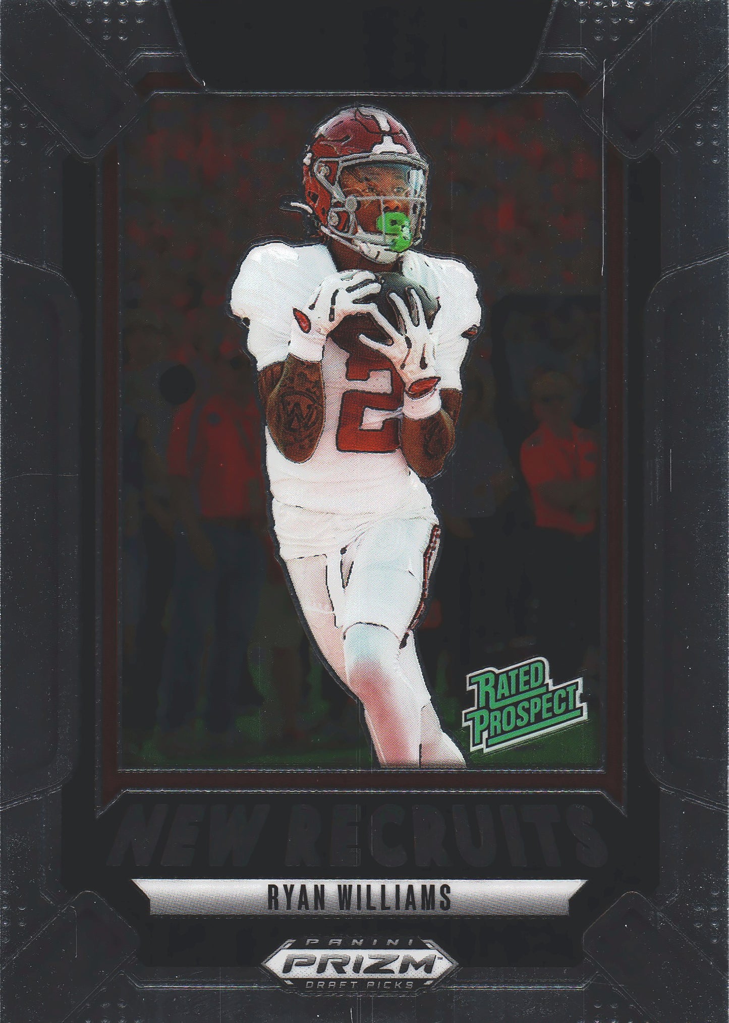 2025 Panini Prizm Draft Picks New Recruits Ryan Williams #23 Alabama Crimson Tide