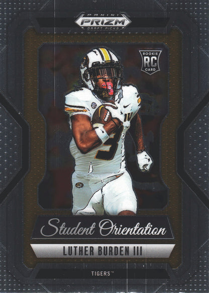 2025 Panini Prizm Draft Picks Student Orientation Luther Burden III #11 Missouri Tigers