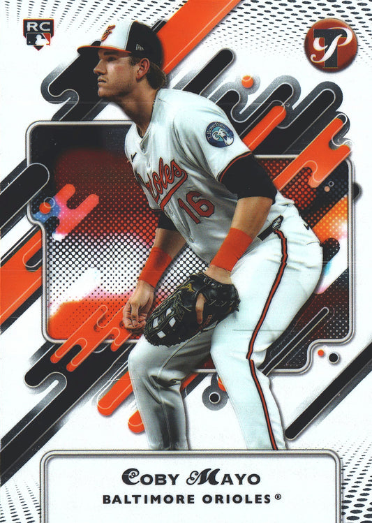 2025 Topps Pristine Coby Mayo RC #57 Baltimore Orioles