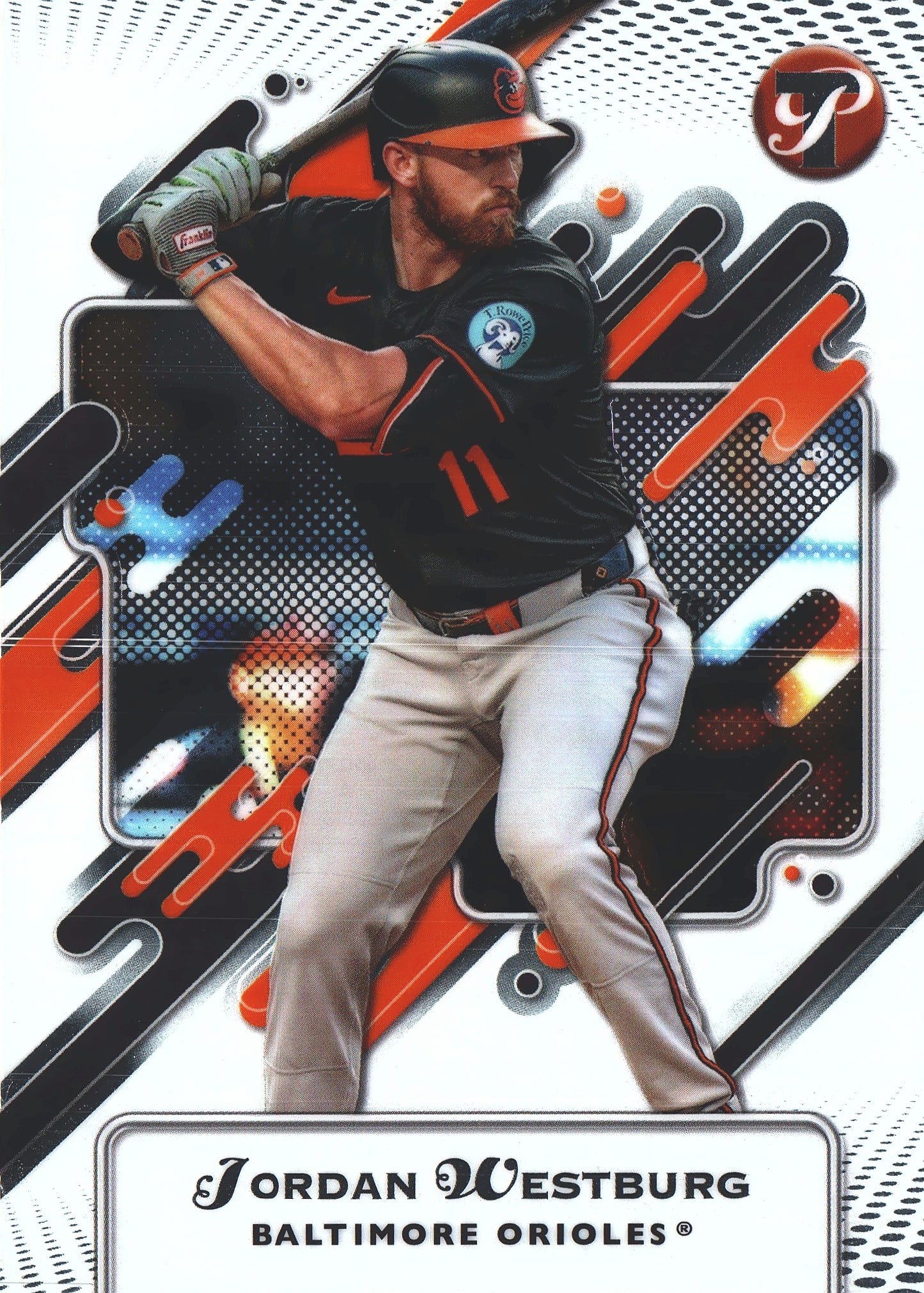 2025 Topps Pristine Jordan Westburg #60 Baltimore Orioles