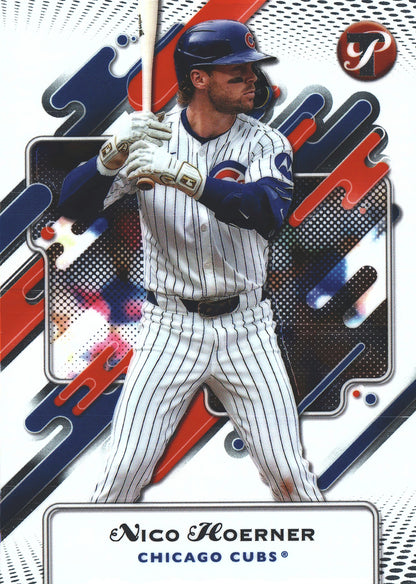 2025 Topps Pristine Nico Hoerner #63 Chicago Cubs