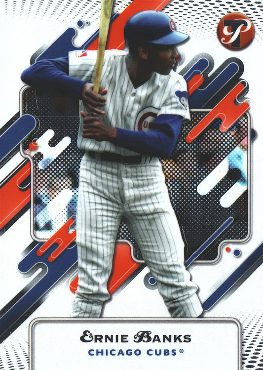2025 Topps Pristine Ernie Banks #72 Chicago Cubs