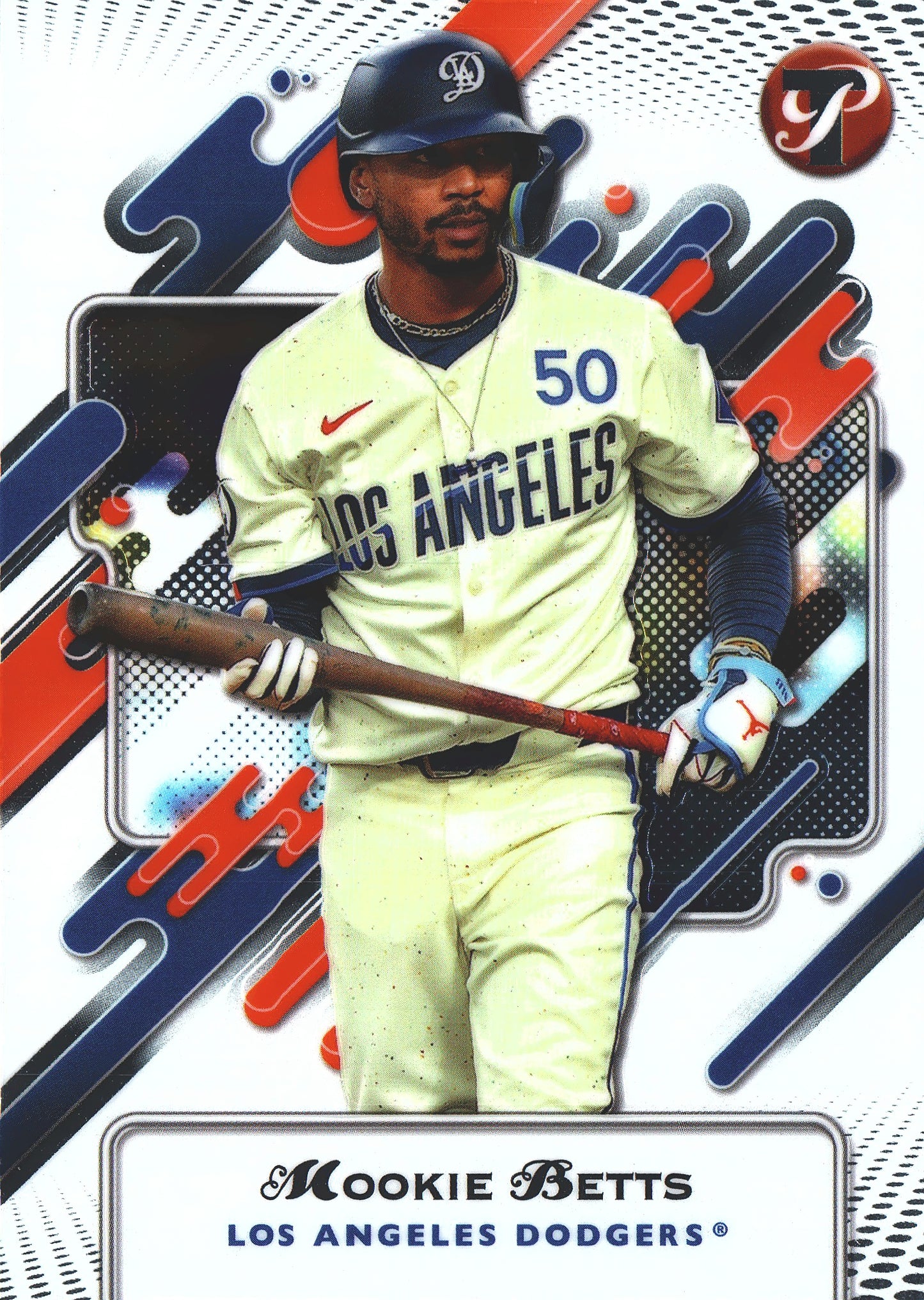 2025 Topps Pristine Mookie Betts #133 Los Angeles Dodgers