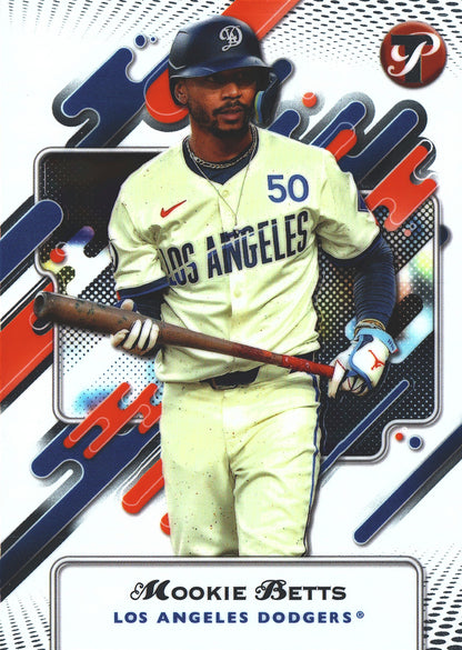 2025 Topps Pristine Mookie Betts #133 Los Angeles Dodgers