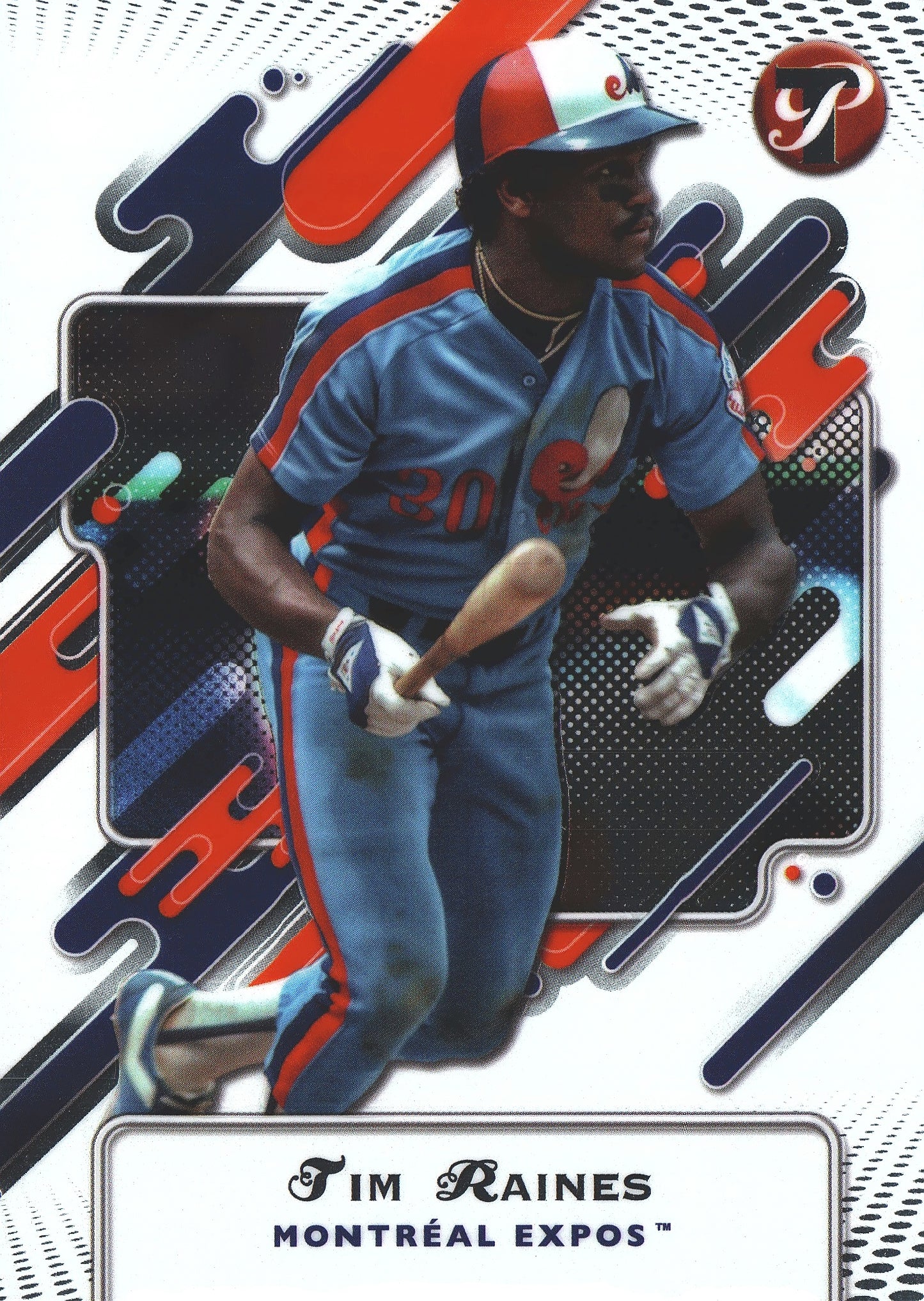 2025 Topps Pristine Tim Raines #143 Montreal Expos