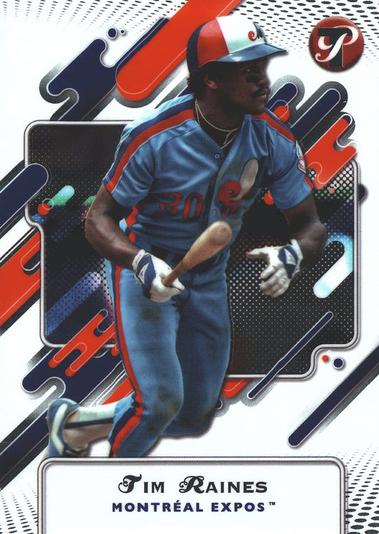 2025 Topps Pristine Tim Raines #143 Montreal Expos