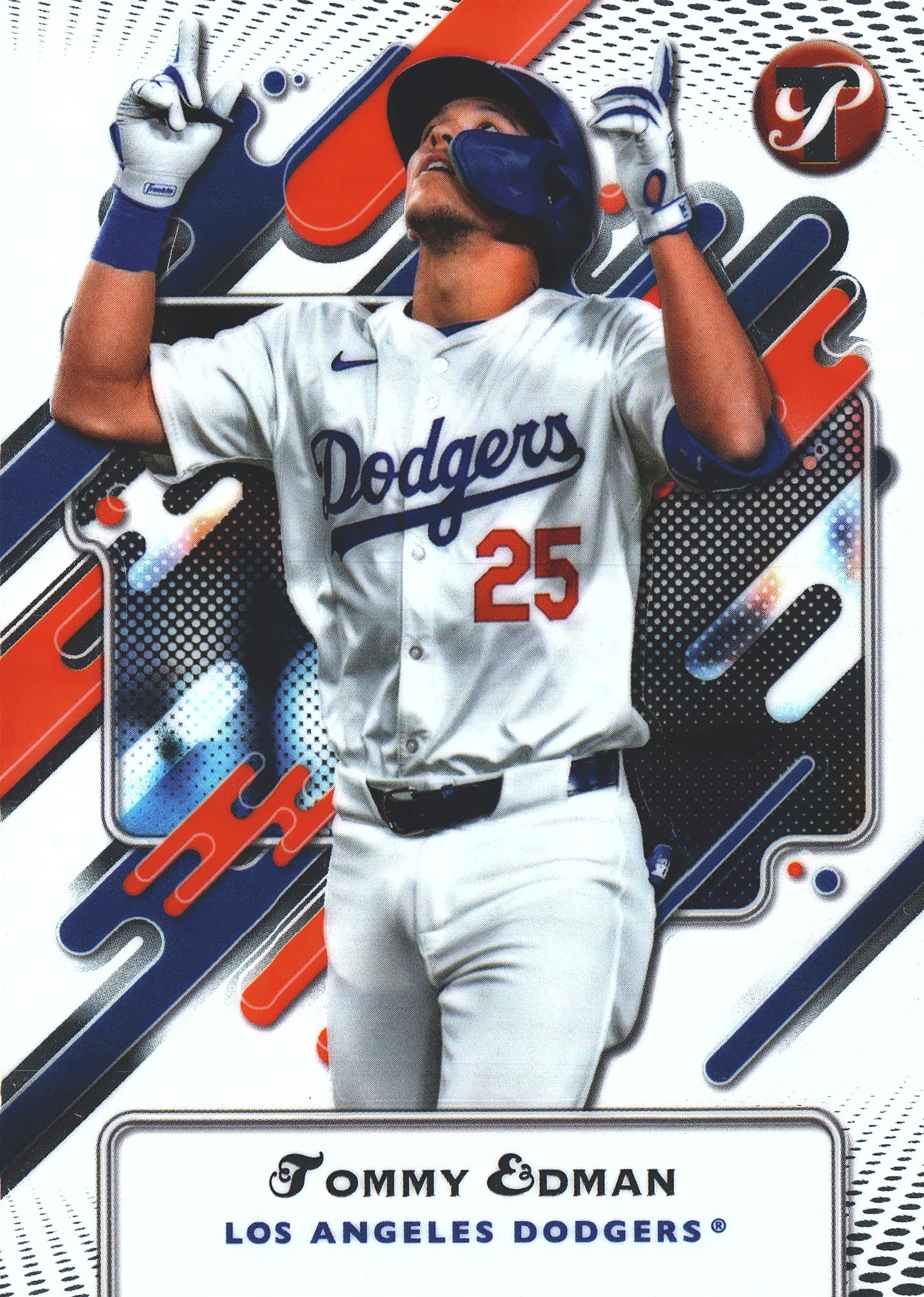 2025 Topps Pristine Tommy Edman #156 Los Angeles Dodgers
