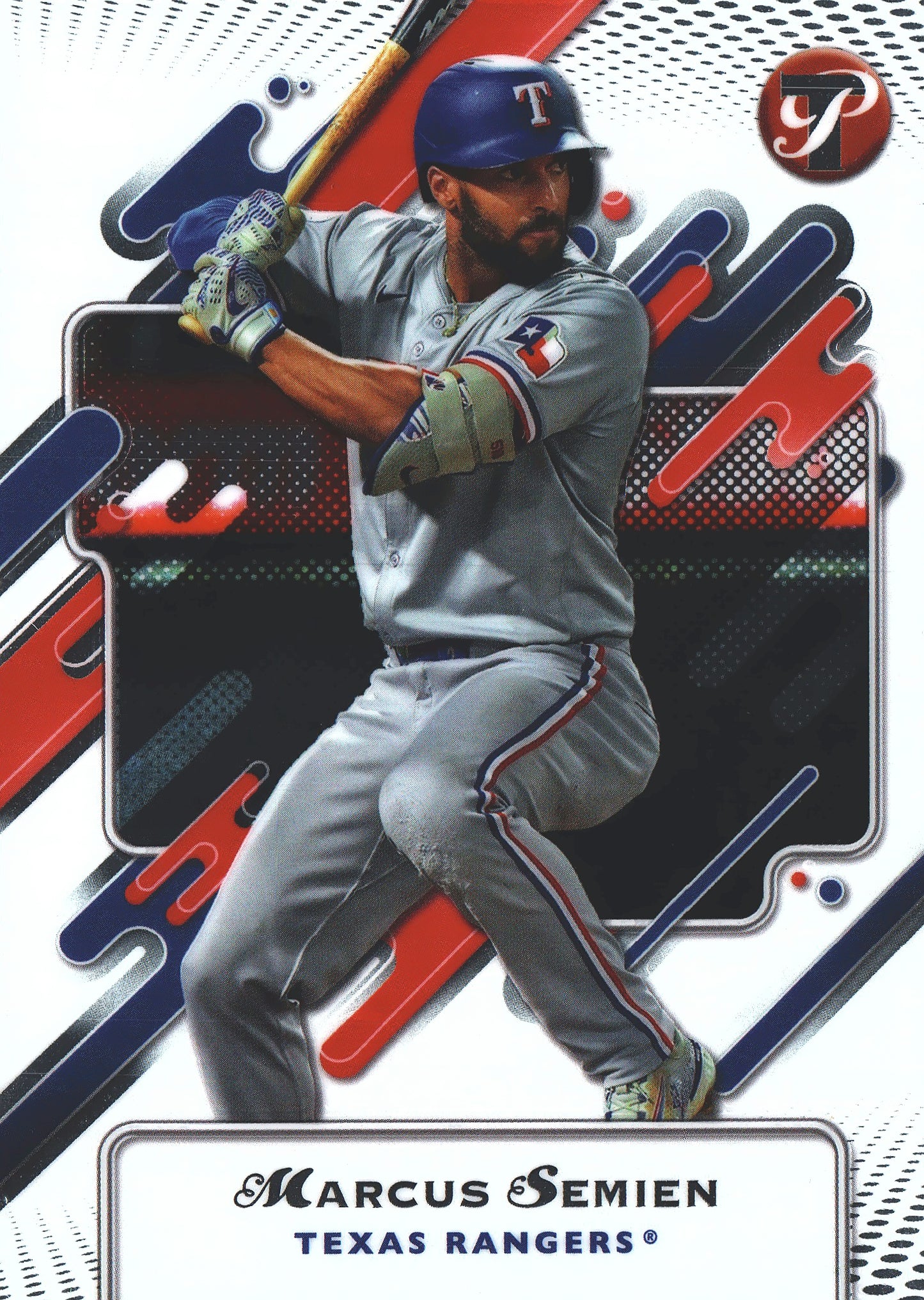 2025 Topps Pristine Marcus Semien #202 Texas Rangers