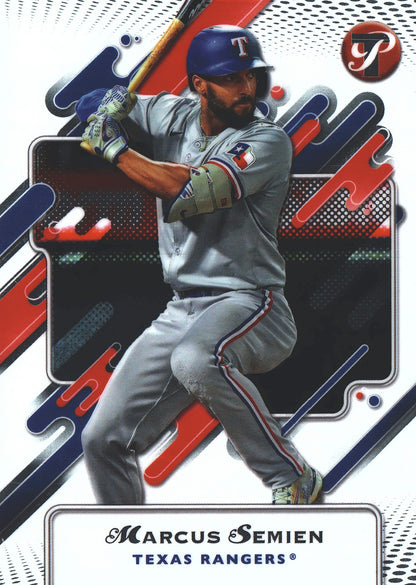2025 Topps Pristine Marcus Semien #202 Texas Rangers