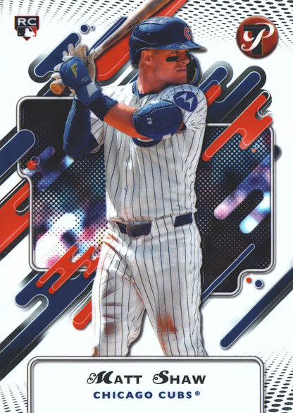 2025 Topps Pristine Matt Shaw RC #227 Chicago Cubs
