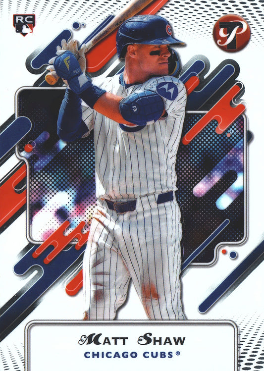 2025 Topps Pristine Matt Shaw RC #227 Chicago Cubs