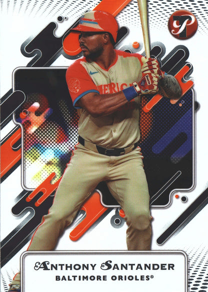 2025 Topps Pristine Anthony Santander #258 Baltimore Orioles