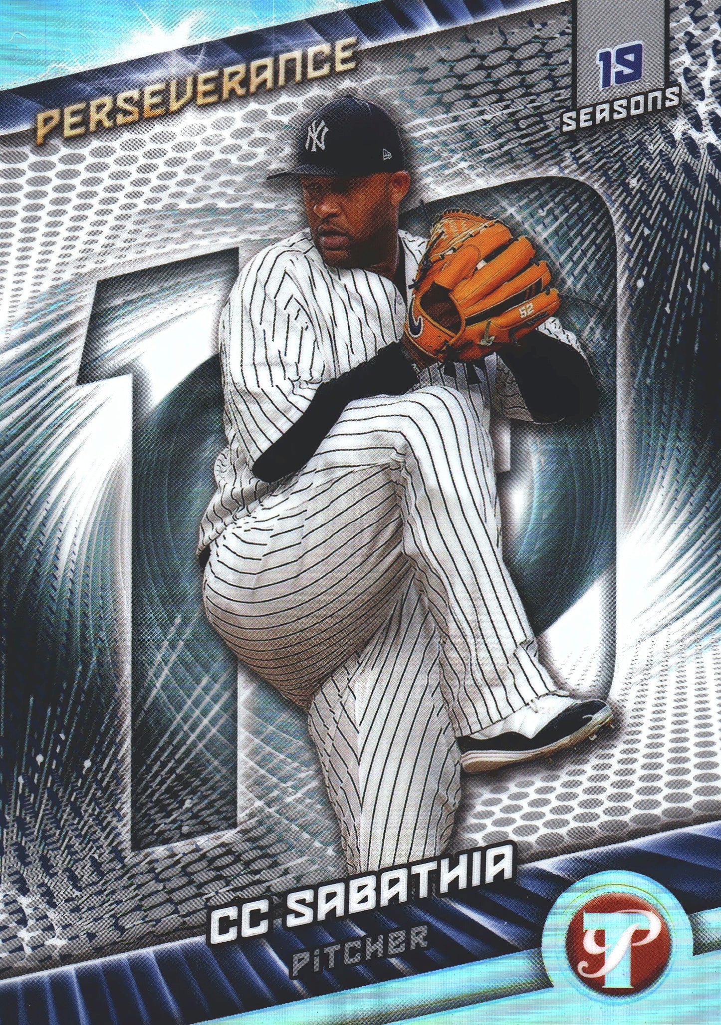 2025 Topps Pristine Perseverance CC Sabathia #P-4 New York Yankees