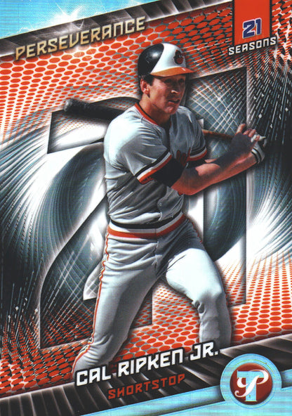 2025 Topps Pristine Perseverance Cal Ripken Jr. #P-11 Baltimore Orioles